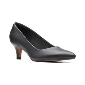 Clarks Collection Women's Black Linvale Jerica Pump - Size 8